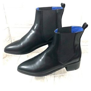 Black ankle boots by Brown Paper 8.5